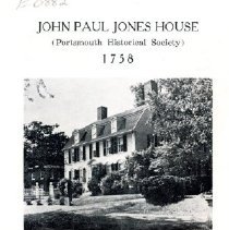 John Paul Jones House (Portsmouth Historical Society) [flyer]